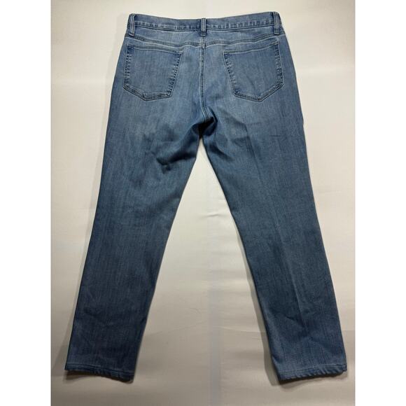 Banana Republic Men's Traveler Slim Fit Blue Denim Jeans - Size 34x30 (35x28.5) - Picture 2 of 4